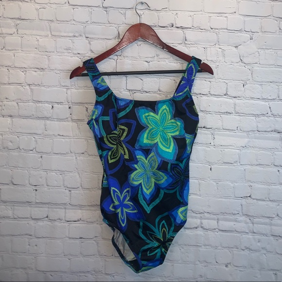 Longitude Other - Longitude Multicolor Tropical One Piece Bikini 10